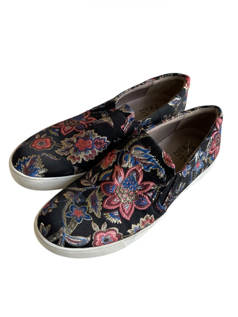 Naturalizer Marianne Slip-On Floral Sneaker Size 8